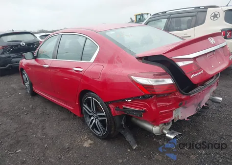 2017 Honda Accord Sport Se from USA, damaged, VIN 1HGCR2F15HA087075